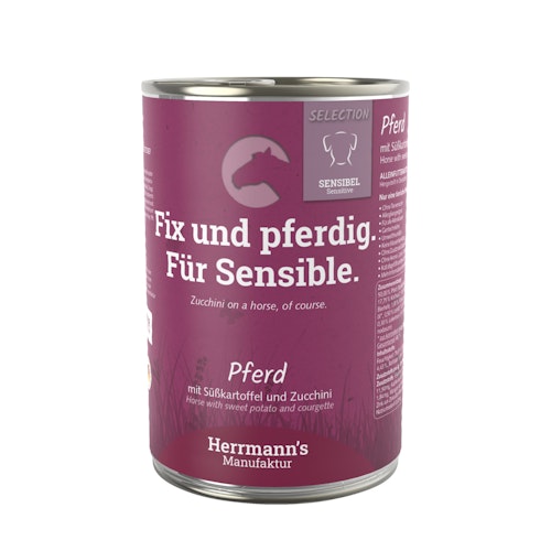 Herrmann's Selection Sensibel / Sensitiv 400g Dose Hundenassfutter