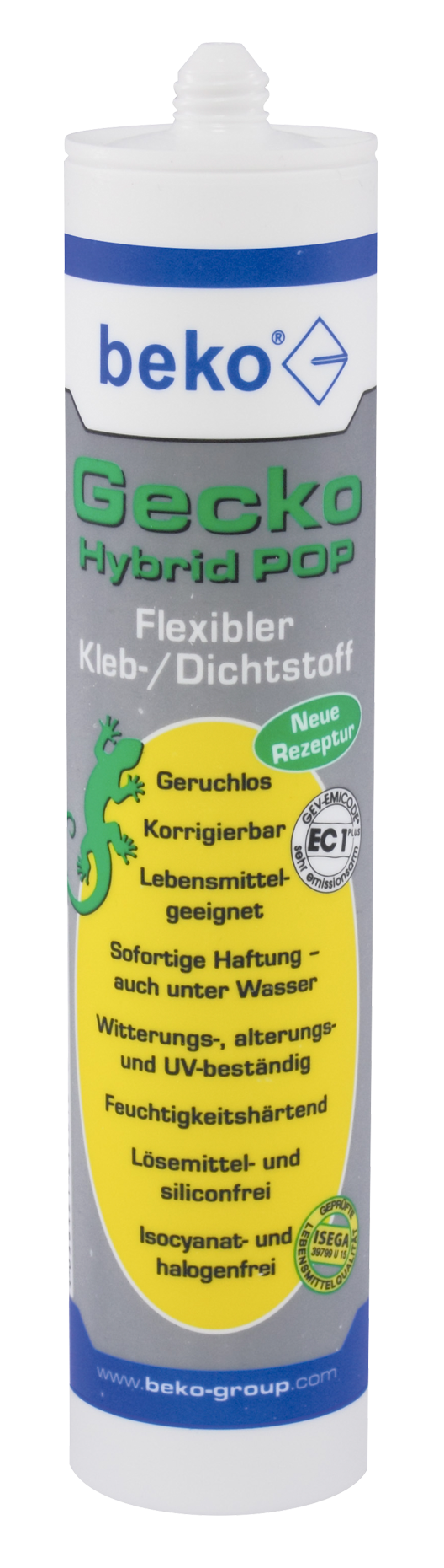 beko Gecko Hybrid POP Flexibler 1-K-Kleb-/ Dichtstoff 310 ml