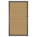 Vorschaubild NewTechWood Portland WPC Einzeltor 1000 x 1800 mm