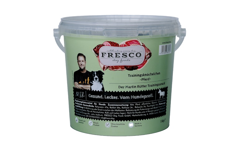 FRESCO Martin Rütter Trainingsknöchelchen Pferd (1kg-Eimer) 1000g