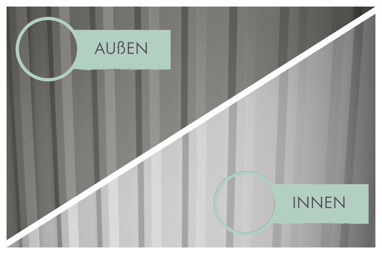 Karibu Metall Gartenhaus Aurum 2/2,5/3/3,5