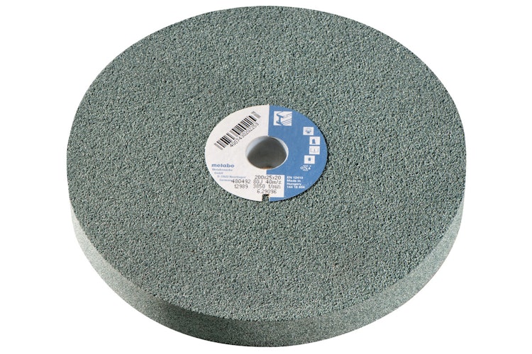 Metabo Schleifscheibe 200x25x20 mm80 JSiliziumcarbidfür Doppelschleifer