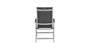 Kettler Multipositionssessel BASIC PLUS, Aluminium Silber / Outdoorgewebe Anthrazit