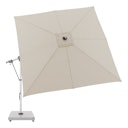 Vorschaubild doppler Pendelschirm EXPERT 300 x 300 cm, Aluminium Silber / 100 % Polypropylen 220 g/m²