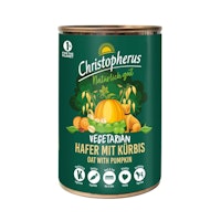 Christopherus 400g Vegetarian-Hafer mit Kürbis Hundefeuchtfutter