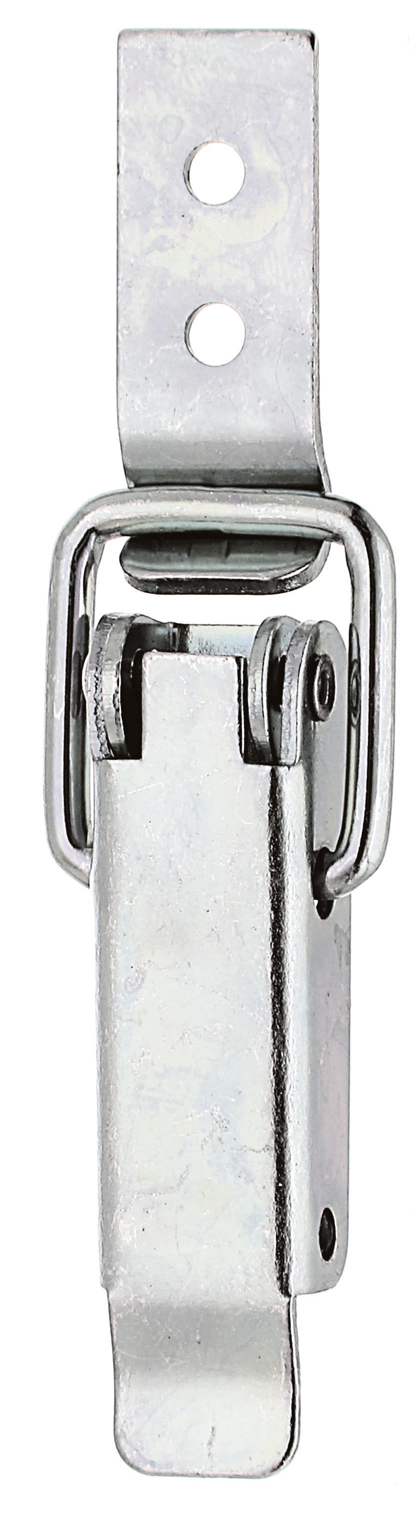Alberts® Kistenverschluss, m. gekröpftem Haken, verzinkt,HxB 49x13 mm,Karte à 1 St 