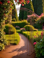 Badeko Rosenbogen „Mannheim“ in Edelrostoptik