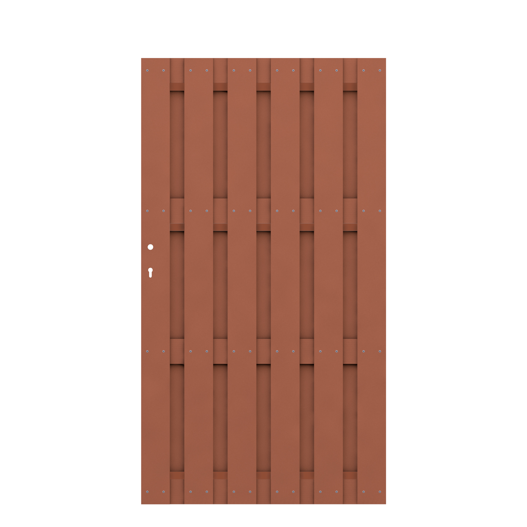 TraumGarten JUMBO WPC braun TOR