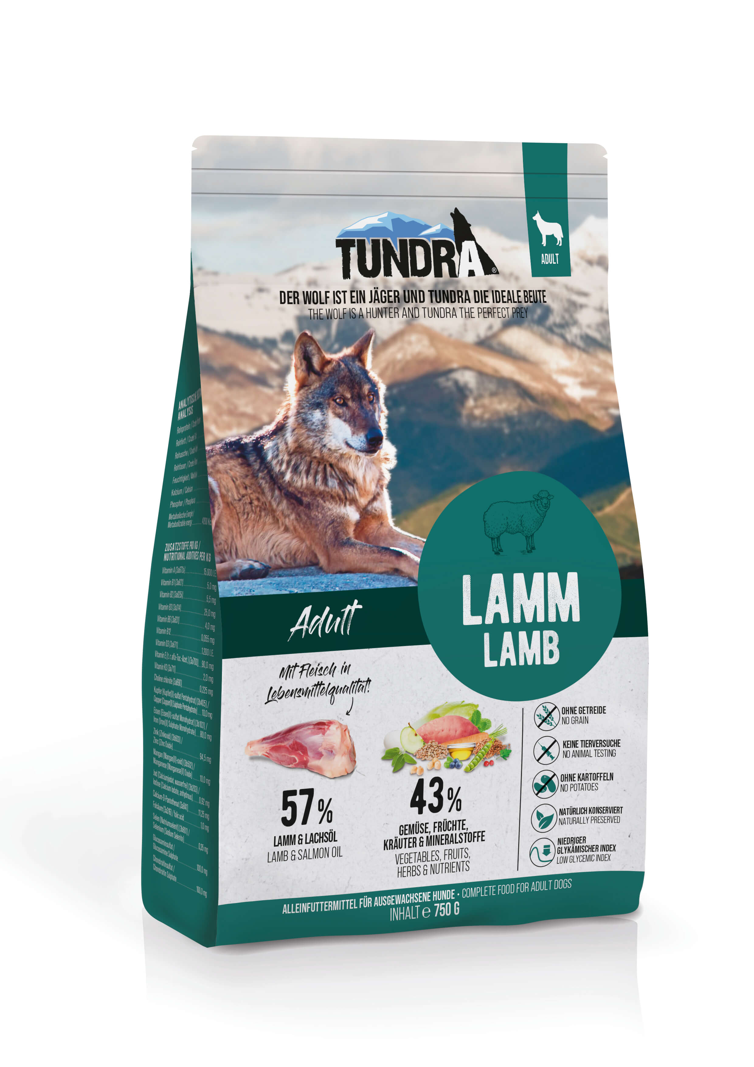 Tundra 750g Lamm