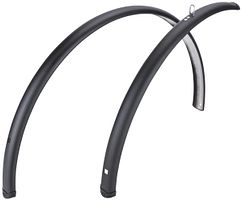 CONTEC Schutzblech-Set Splash Protect 28 Zoll schwarz 28" - 42 mm breit, schwarz matt