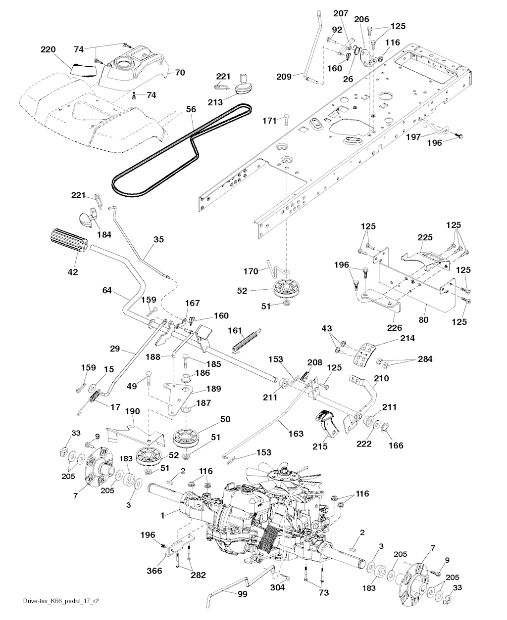 Explosionszeichnung Ersatzteile