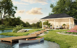 Palmako Pavillon Bianca 16,6 m² Set 2