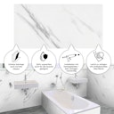 Vorschaubild Revét Vinyl Wandfliese Marble Hochglanz 60 x 30 cm