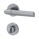 Vorschaubild Griffwerk Türgriff MONICA Schraubrosette- Perla Silbermatt - Auslaufartikel