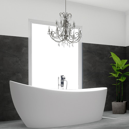 Revét Vinyl Wandfliese Slate Matt 60 x 30 cm