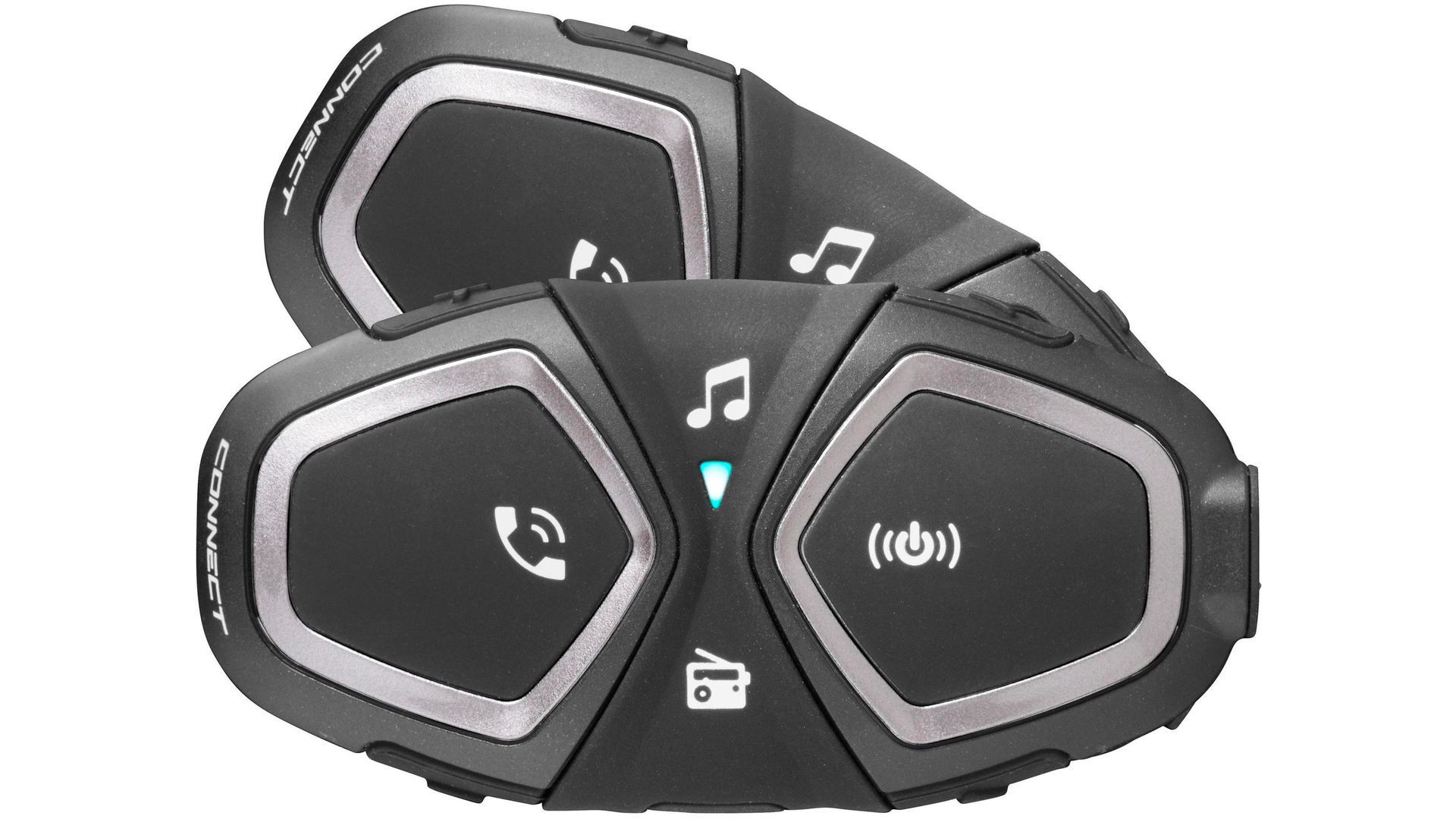 INTERPHONE Helmkommunikationssystem Double-Kit, inkl. Zubehör