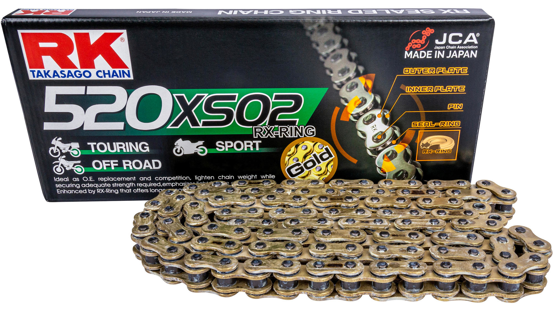 RK Kette GB520XSO2, 106 Glieder