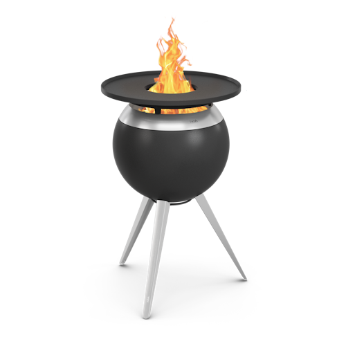 höfats MOON 45 Plancha-Grillset mit hohem Fuß