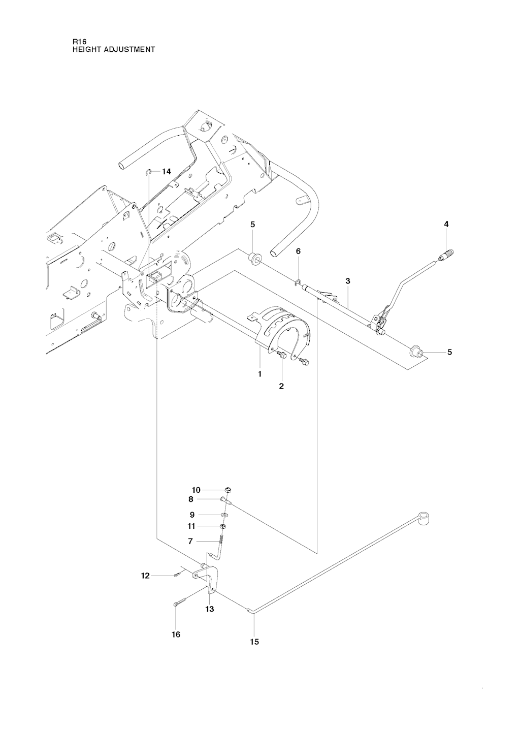 Explosionszeichnung Ersatzteile