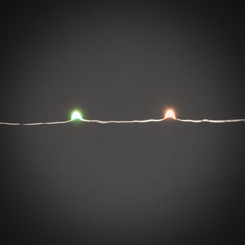 Konstsmide Weihnachtsbeleuchtung  Micro LED Lichterkette mit Farbwechsel