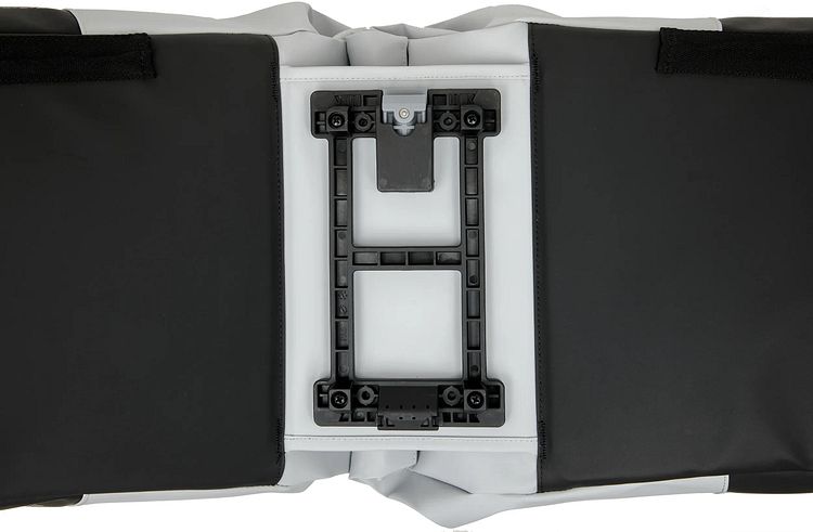New Looxs Doppeltasche Nyborg Double light grey / black MIK 2.0