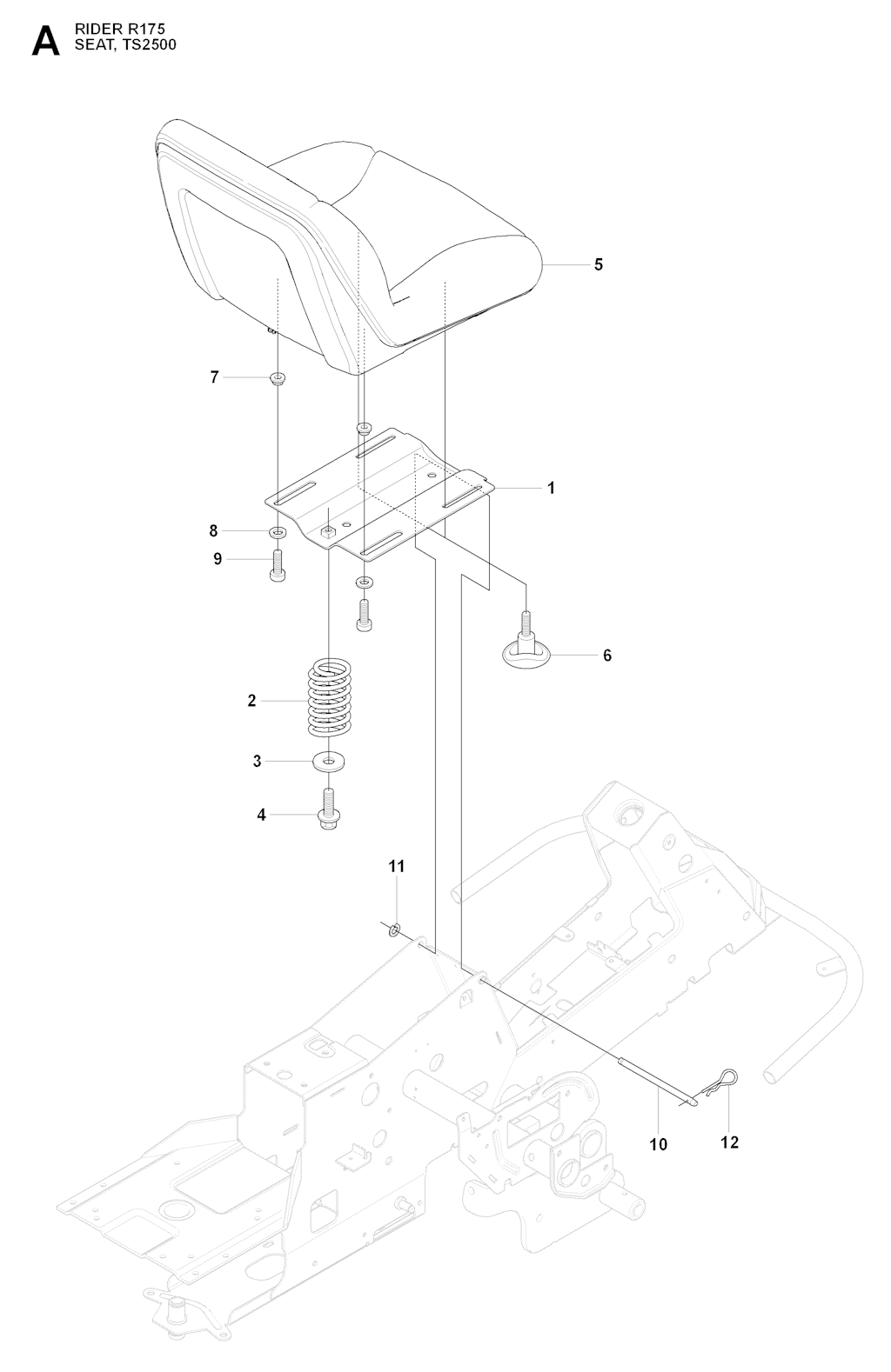 Explosionszeichnung Ersatzteile