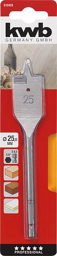 kwb Profi Flachfräsbohrer 25 mm SB 512425
