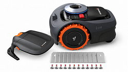 Segway Navimow i108 E Bundle – Mähroboter, Garage & Long-Life-Messer