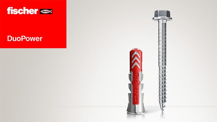 FISCHER Universaldübel Duopower 5x25 S K 534996