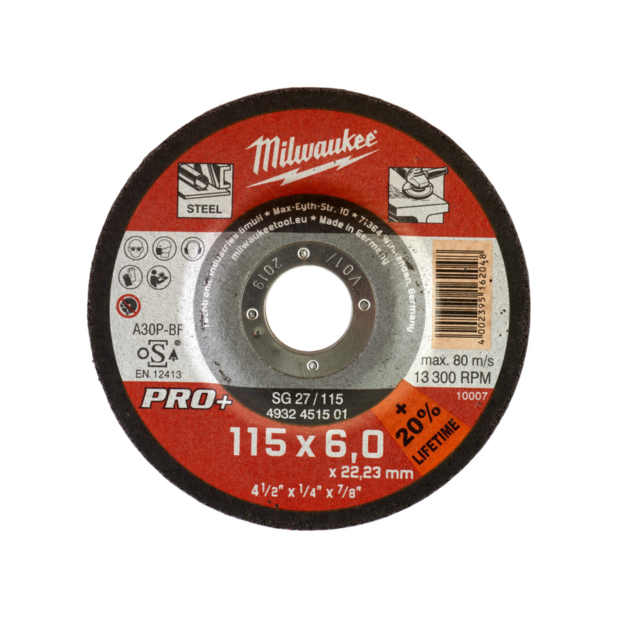 Milwaukee Schruppscheibe 115x6 mm PRO+ 4932451501