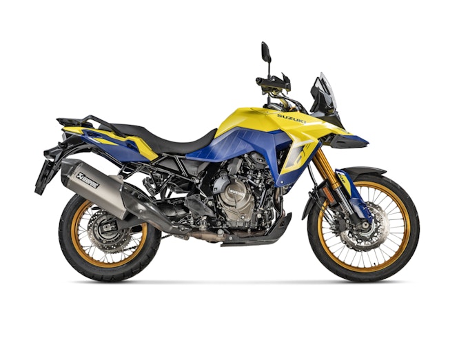 Akrapovič Slip-On Line (Ti) Suzuki V-Strom 800DE 2022- 