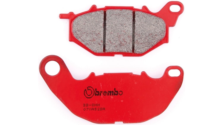 Brembo Bremsbelag Typ SR, Sintermetall Racing, Bremsbelag "07YA52" Satz, Rennsportartikel