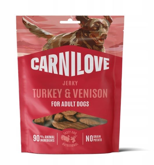 Carnilove Dog Jerkys 12 x 100g HundesnackVorschaubild
