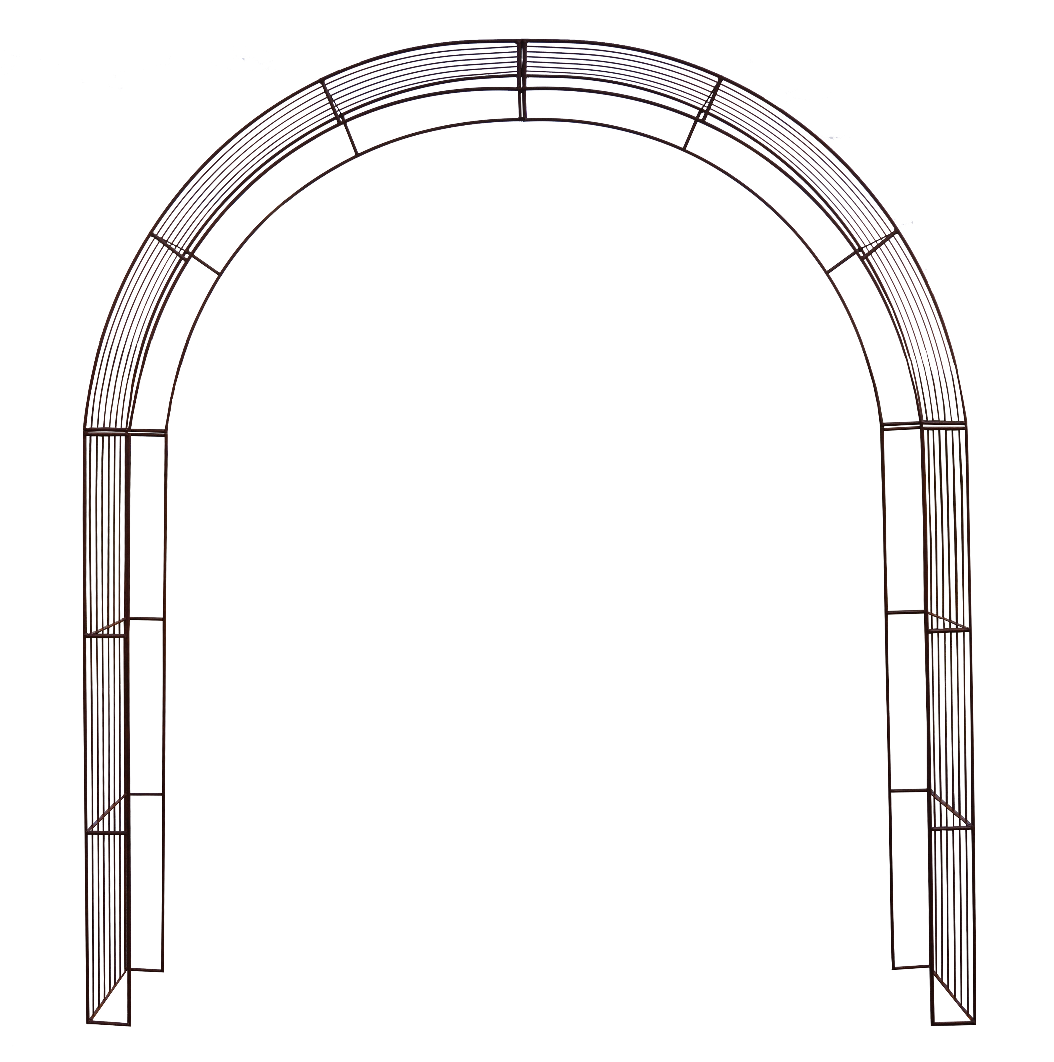 Badeko Rosenbogen „Prag“ in Edelrostoptik