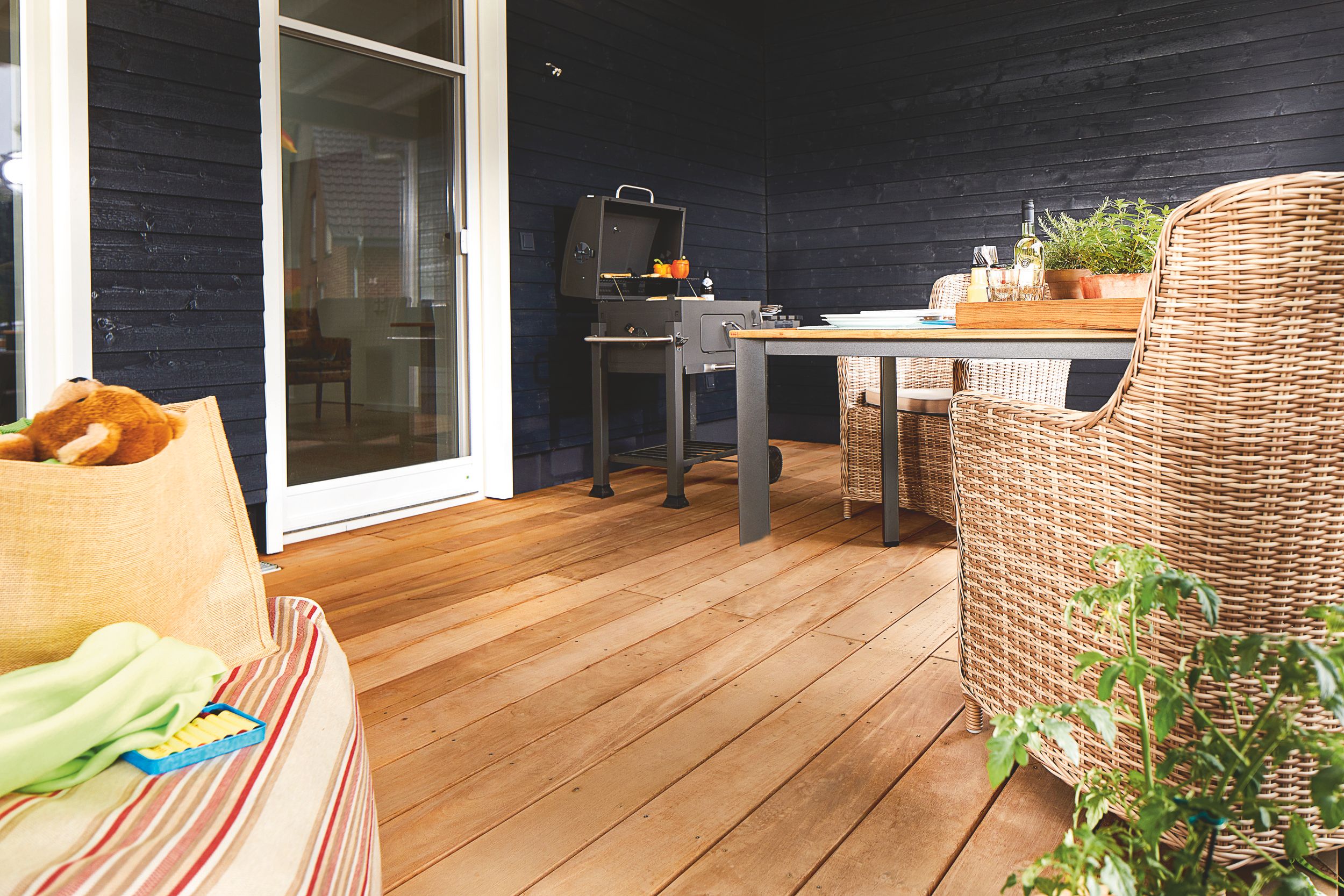 OSMO Terrassendiele Garapa glatt KD