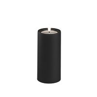 Konstsmide Weihnachtsbeleuchtung LED Kerze aus Kunststoff mattbeige batteriebetrieben 15 cm