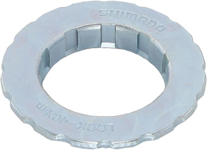 Shimano Lockring Center Lock silver
