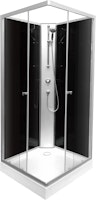 Komplettduschkabine GRAZ 1 Eckdusche, eckig, 800x800x2150 mm
