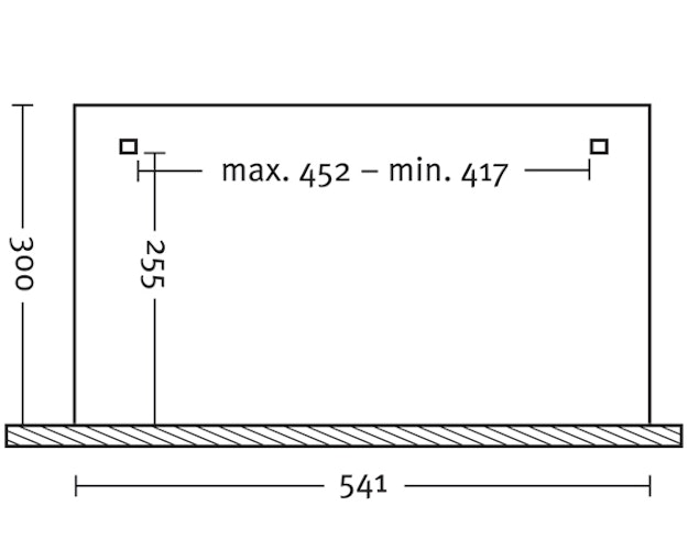 Skan Holz Terrassenüberdachung Ravenna o. Mittelpfosten Breite 541 cm aus Douglasie