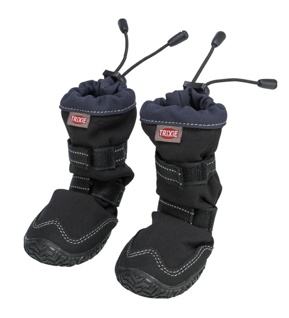 TRIXIE Pfotenschutz Walker Active Long, XS–S: ø 4–4,5 cm, 2 St., schwarz