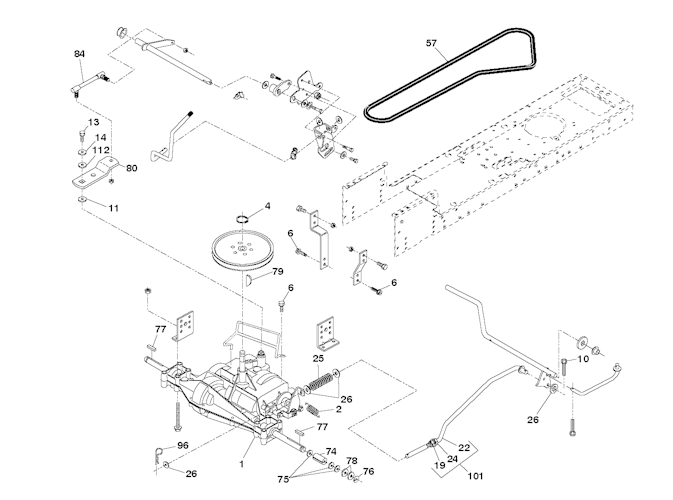 Husqvarna Motoren & Getriebe DANA 6800-2, 590754901, 2017-03