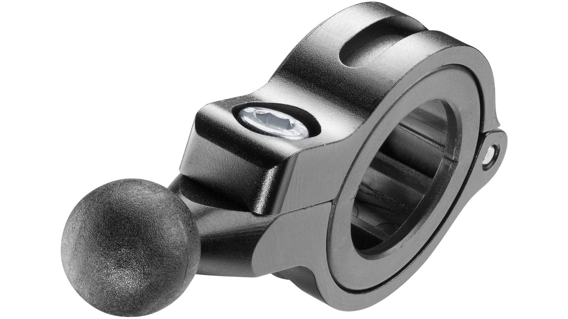 INTERPHONE Halterung Universalhalter Aluminium für Rundrohr Ø 20-30 mm, 17 mm Kugel