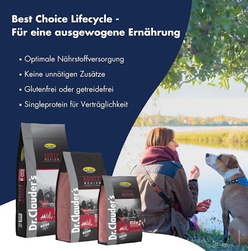 Dr Clauder´s Best  Adult Medium Breed Hundetrockenfutter
