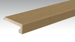 MEISTER Treppenkante Parkett U-Profil 2150 x 13 mm 9019 Eiche authentic greige ultramattlackiert