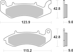 SBS Scooterbelag 234HF Street Ceramic