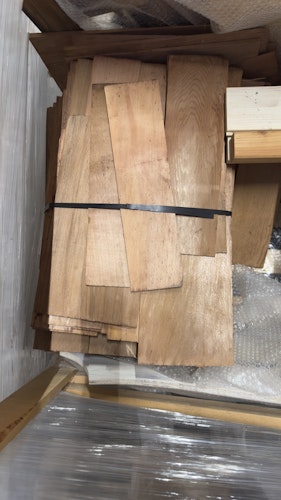 Lieblingsplatz Philosophenbank mit Gaube und Rotzeder-Schindeln Brown Ceruse B-Ware