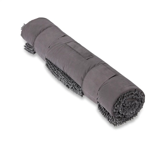 WOLTERS Vagabund Reisedecke meets Cleankeeper 100 x 70 cm cool grey