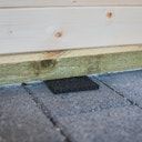 Vorschaubild Zubehörset für Gartenhäuser bestehend aus 96 Feuchtigkeitspads und 4 Sturmwinkeln inkl. Befestigungsmaterial