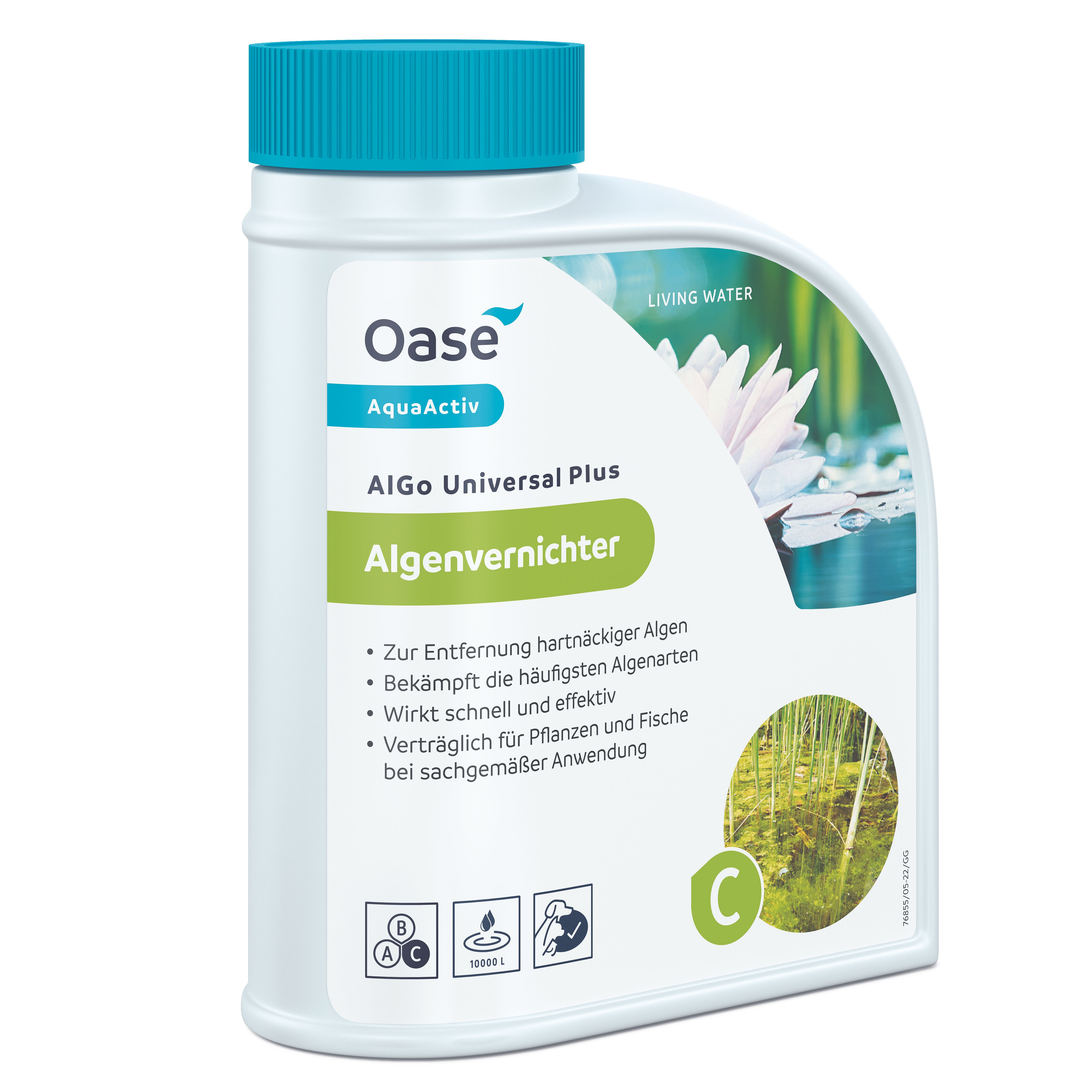 Oase Algenvernichter AquaActiv AlGo Universal Plus 500 ml
