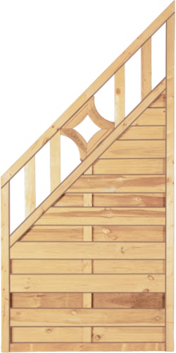 T&J OLYMP Sichtschutz Serie Ecke 90 x 180/90 cm